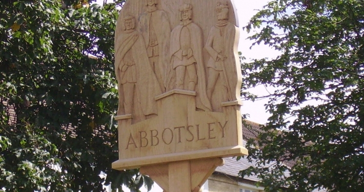 Abbotsley village sign